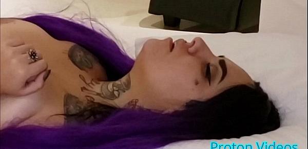  Casting converts into a Fetish Mini-Serie with Suicide Girl Alana Kralissa - Episode 5 Sucking her beautiful pussy till drink her nectar